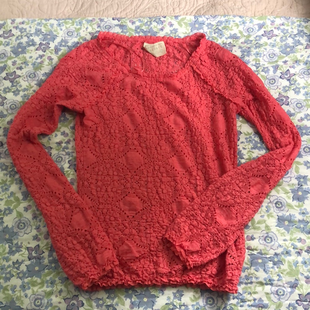 Free people long sleeve top